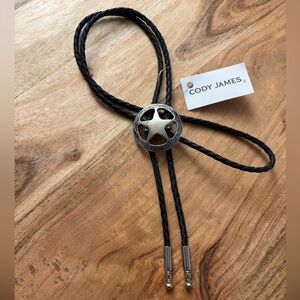Cody James Sheriff Star Bolo Tie NWT⭐️